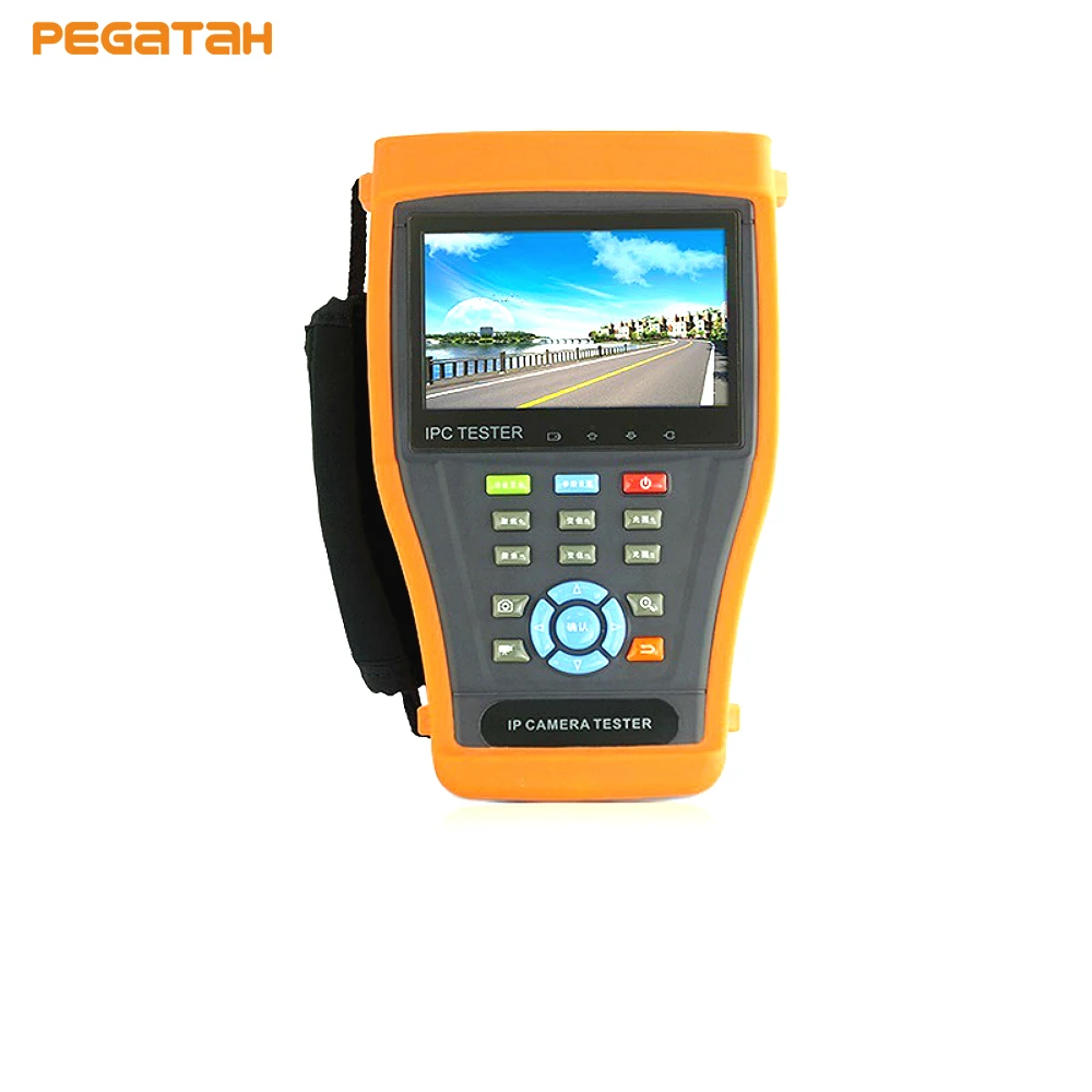 

4.3 inch 8MP TVI CVI Camera Tester 5MP AHD Camera tester cctv tester for IP Camera with PoE HDMI out Built-in WIFI