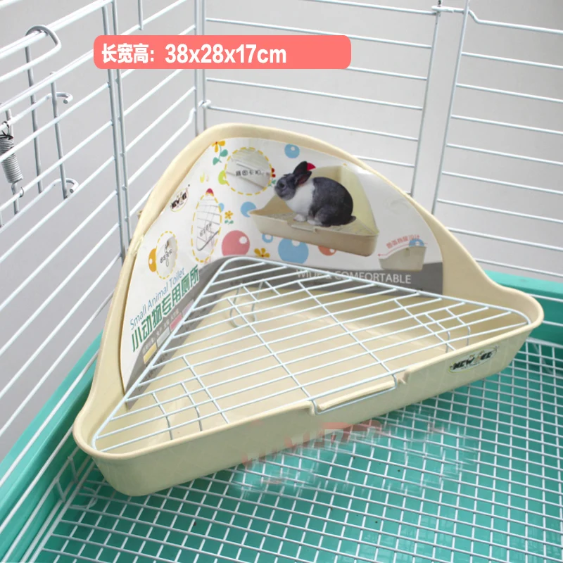 Поднос для хорька зайца пластиковый поднос маленьких животных 3 цвета|litter pan|guinea