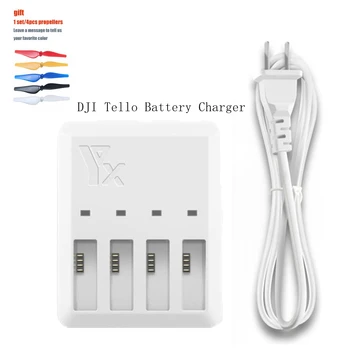 

4 IN 1 Tello Multi Battery Charger Portable Intelligent Flight Charging Hub US/EU Plug For DJI Tello Drone Accessories Drop Ship