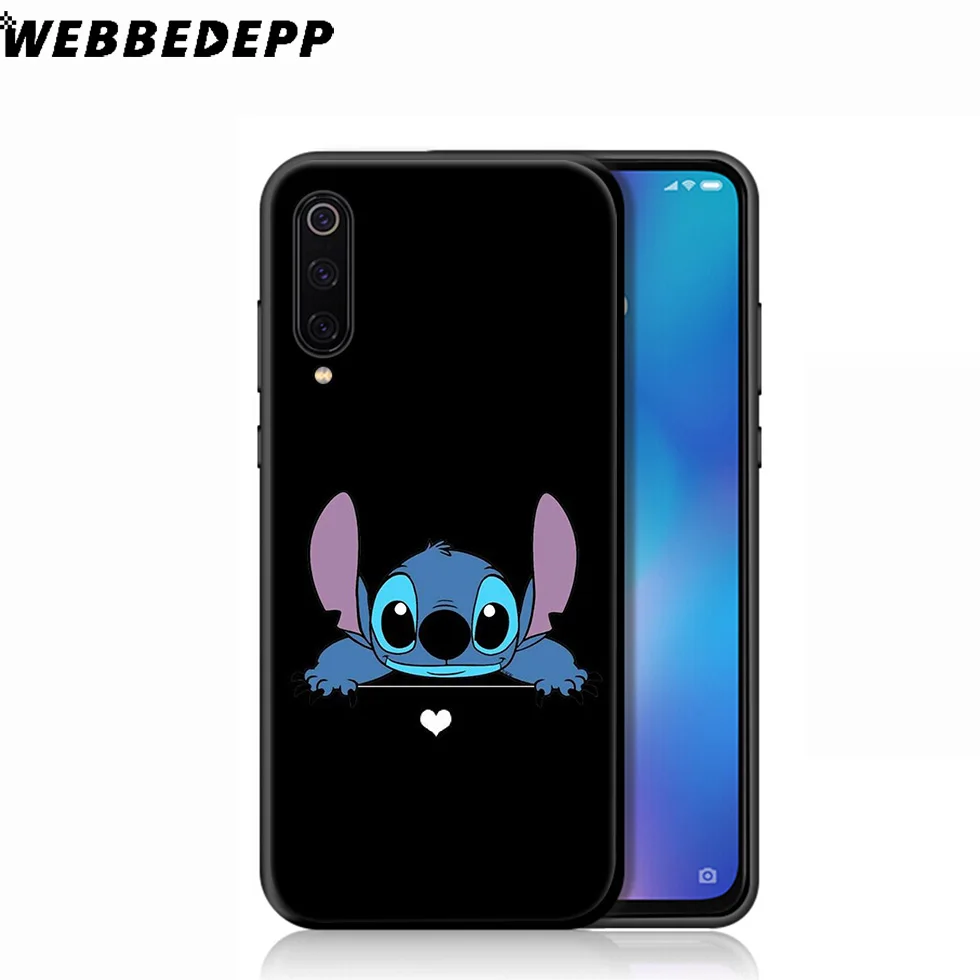 WEBBEDEPP с рисунком из мультфильма «Лило Стич» мягкий чехол для Xiaomi mi 9T 9 8 SE 6 A1 A2 A3 Lite mi A1 mi A2 mi A3 mi F1 макс 3 mi 8 CC9E CC9