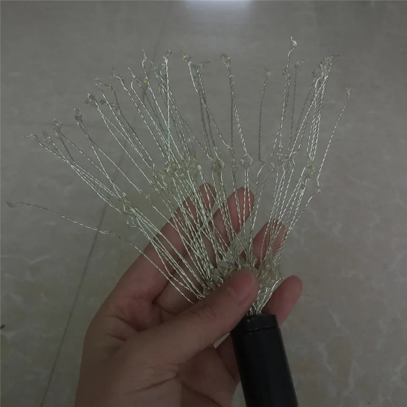 90LED Солнечная энергия Сад свет Рождественские огни Открытый Фейерверк LED Газон