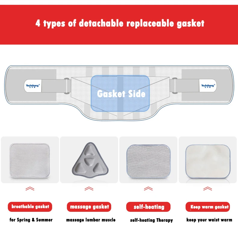 Youhekang, медицинская поддержка талии, регулируемое нагревание, терапия, поясничный диск, грыжа, трактор, поясничное напряжение мышц, домашняя поддержка спины