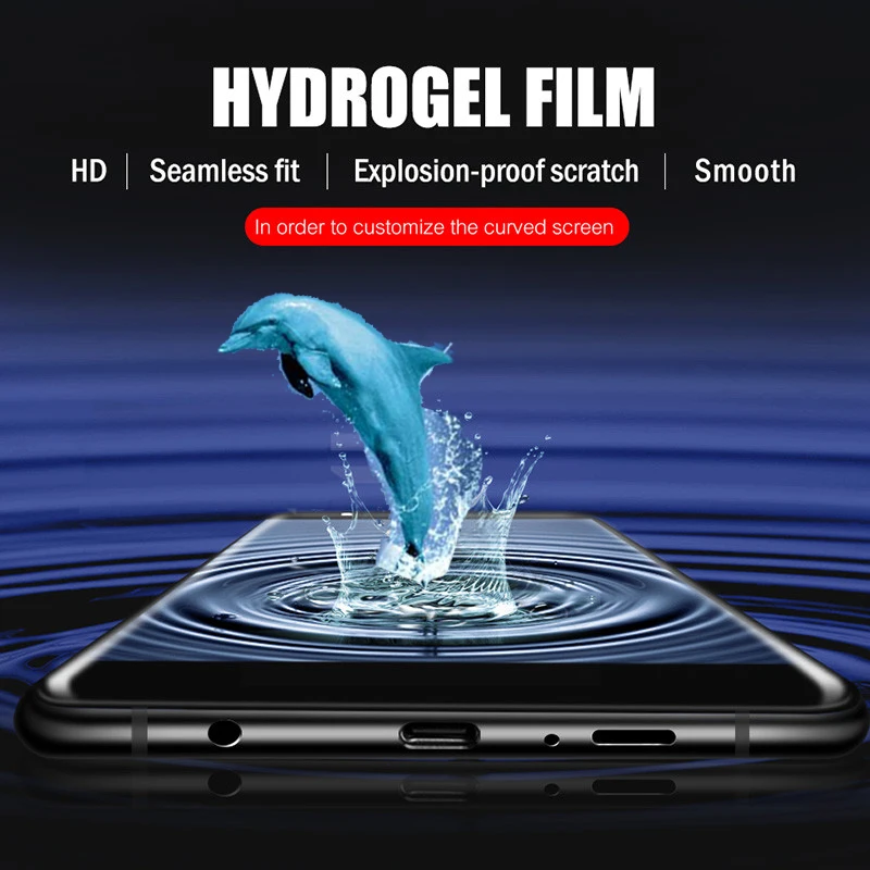 Hydrogel Film For Samsung Galaxy S6 S7 Edge S9 S8 Plus Note 8 9 7 FE