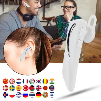 

Kuulee Bluetooth 5.0 Wireless Translation Earphone Portable Simultaneous Translator with A2DP HFP Earphones for 28 Languages