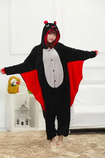 Adult Kigurumi Onesie Anime Women Costumes Cosplay Cartoon Animal Sleepwear Stitch Star Unicorn Pikachu Winter Warm Hooded 2019 -