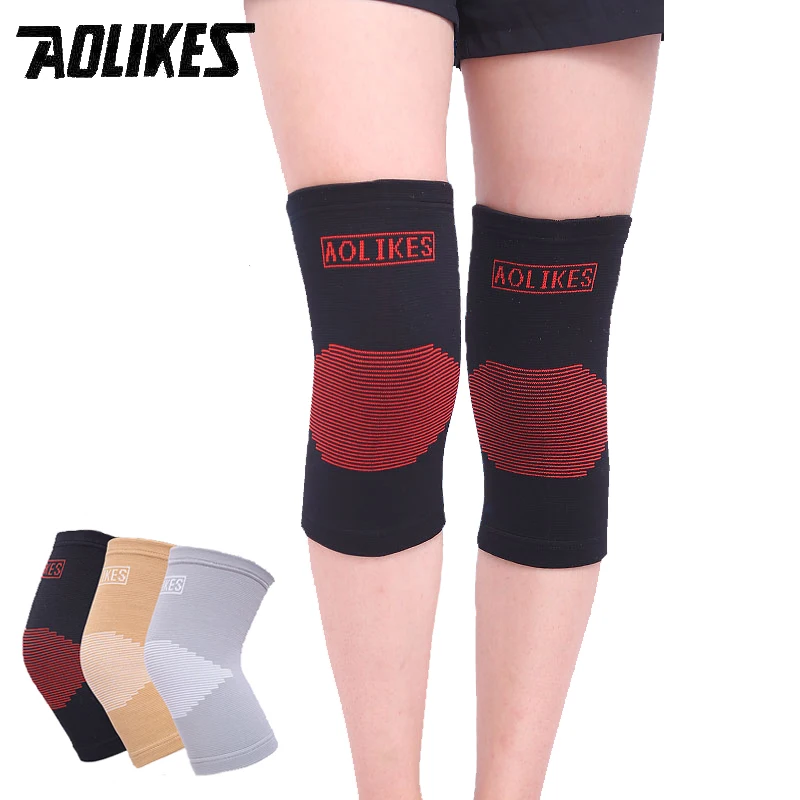 1PCS Nylon knee pads for volleyball elastic breathable basketball