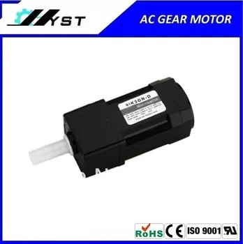 

AC reversible gear motor 6W 220V ratio 3-18