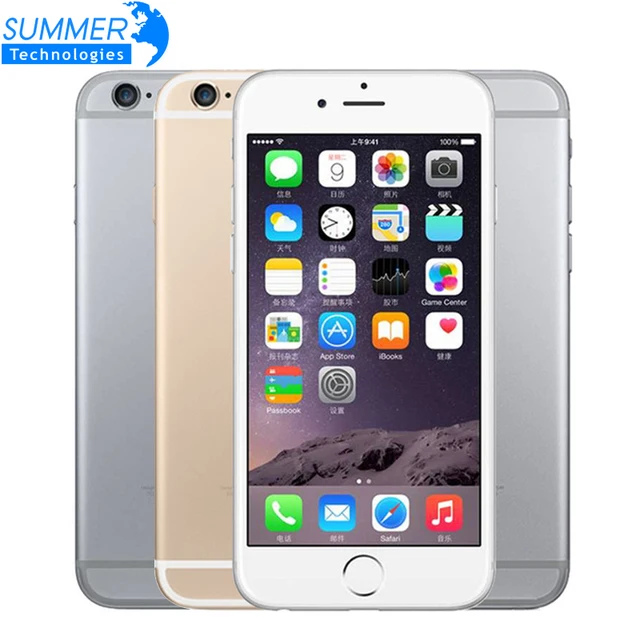 Best Offers Original Unlocked Apple iPhone 6 Cell  Phone IOS Dual Core LTE 4.7" IPS 1GB RAM 16/64/128GB ROM Used Mobile Phones