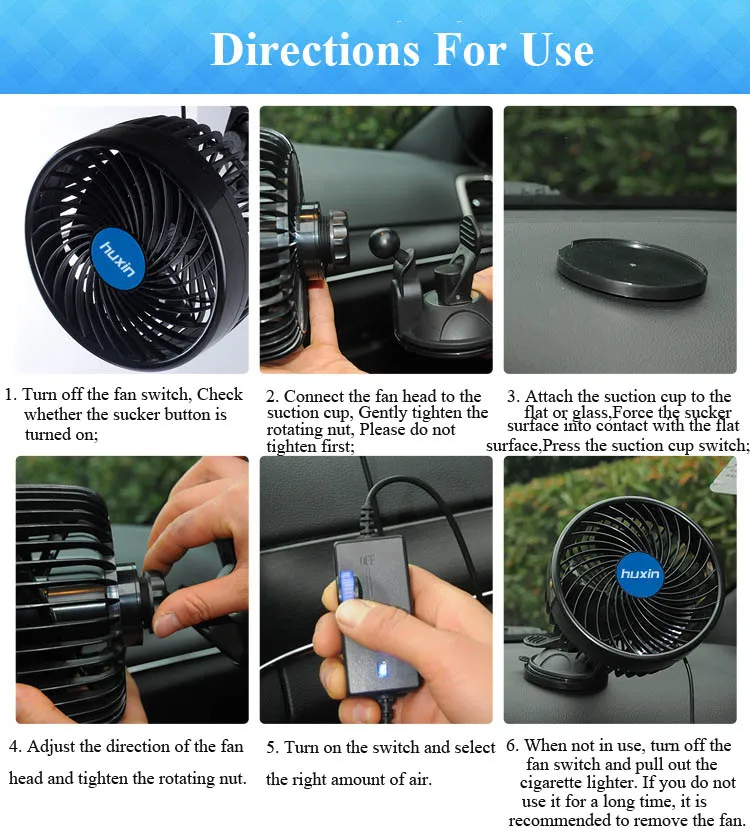 6 inch car fan 21