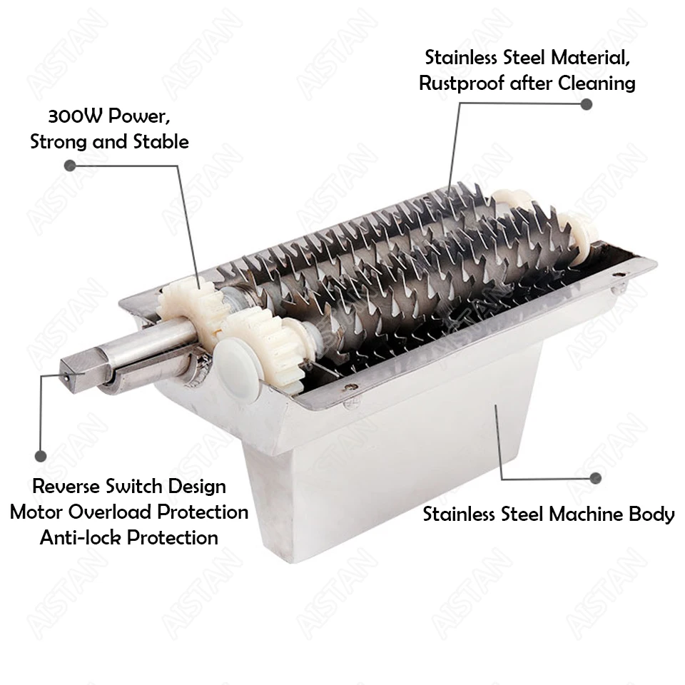 ETS737 Commercial electric/manual meat tenderizer machine for kitchen equipment