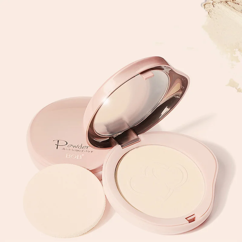 

Natural Professional Concealer Pressed Powder Control Oil Cover Pimple Acne Marks Wrinkle Even Skin Tone Face Brightening
