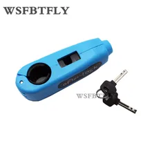 Голубые кепки-замок ручка скутера рычаг ручного тормоза защитный замок