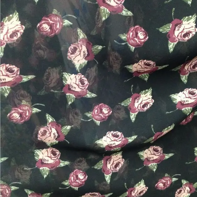 

Bazin Riche Getzner Free Shipping Printed Chiffon Japan And South Korea Silk Scarf Shirt Dress S Of High-grade Material Fabrics