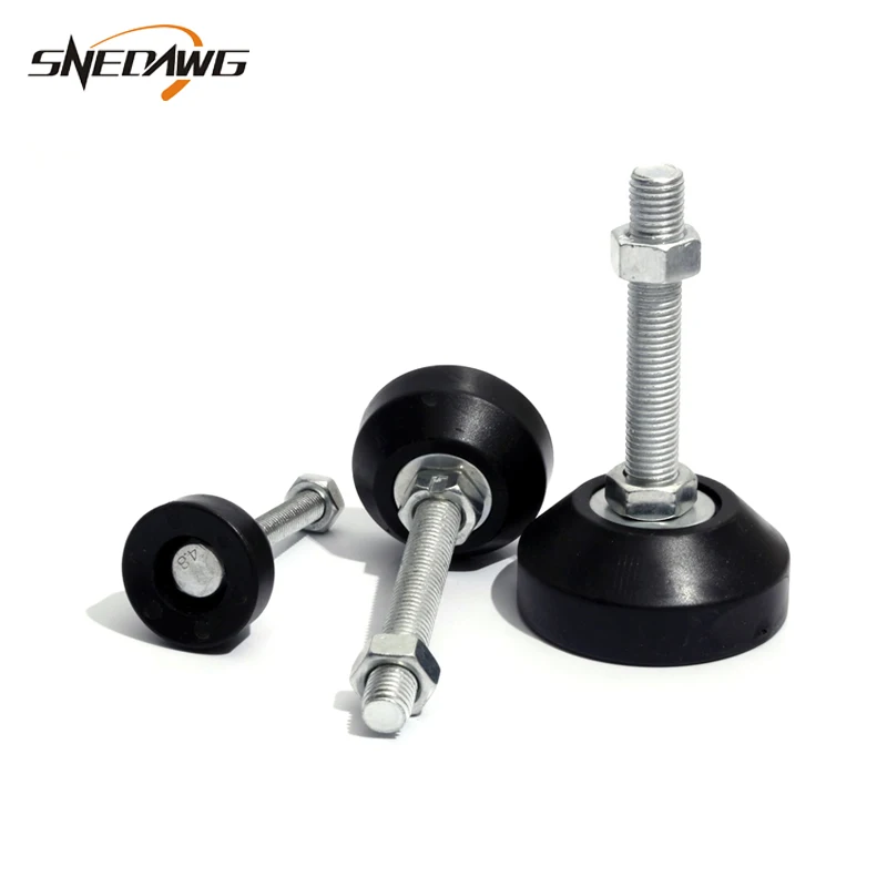 PVC Foot Cups 50MM/60MM Base Furniture Support Legs Adjustable Anti-skid Directional | Обустройство дома