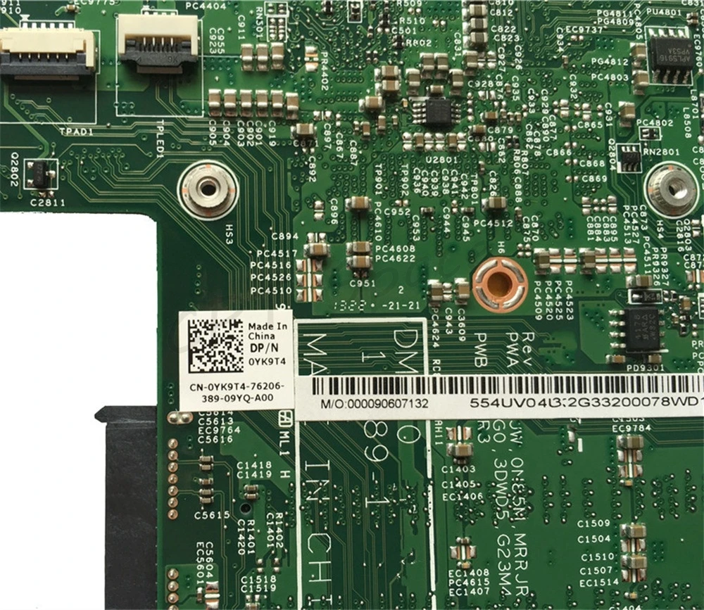 14 5423 Motherboard For Dell 14 14z 5423 Laptop Motherboard Cn 0yk9t4 0yk9t4 Yk9t4 Hm77 I5 3337u Mainboard 100 Tested Fast Ship September