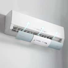 Креативная регулируемая крышка для кондиционера лобовое стекло кондиционер перегородка щит ветряная направляющая прямая пластиковая защита от ветра