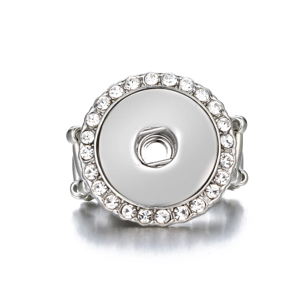 JaynaLee Adjustable Ginger Snap Charm Ring fit 18mm or 20mm Ginger