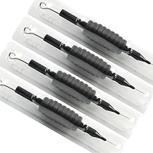 100 шт./кор. одноразовые насадки для тату-трубки с татуировкой иглы в ассортименте смешанный размер 3/"(19 мм) Татуировка ручка Одноразовые держатели с иглами для татуировки