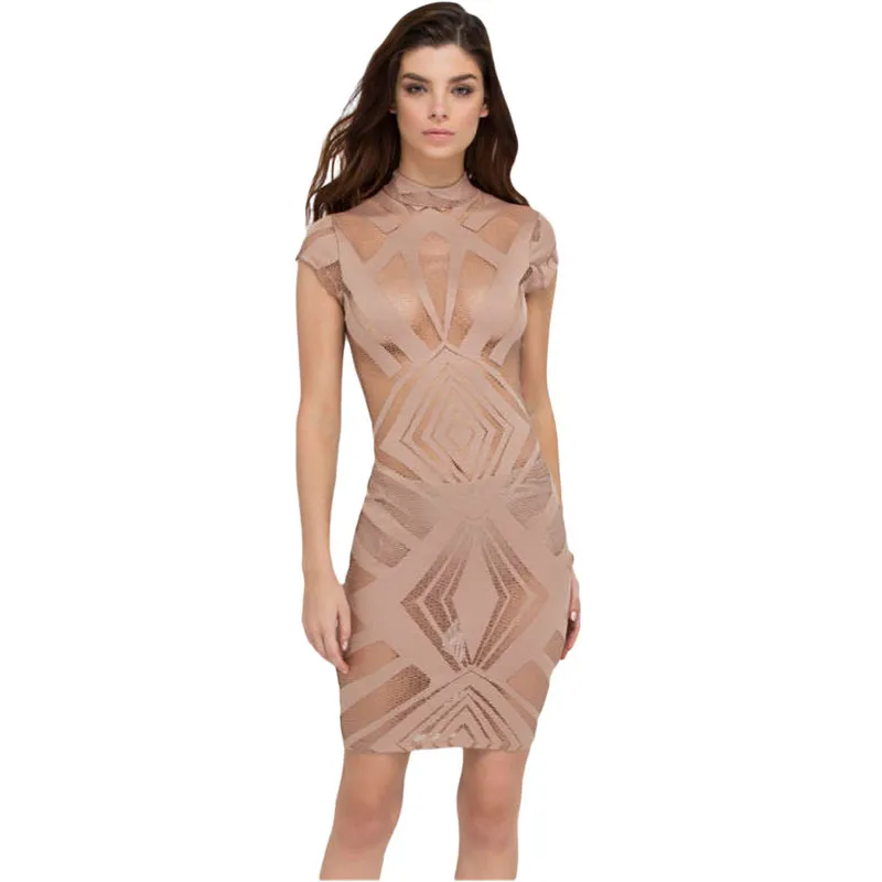 mini net dress for women