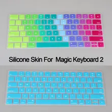 Силиконовый чехол для клавиатуры с английским алфавитом США для Apple, новая волшебная клавиатура 2 MLA22B/A