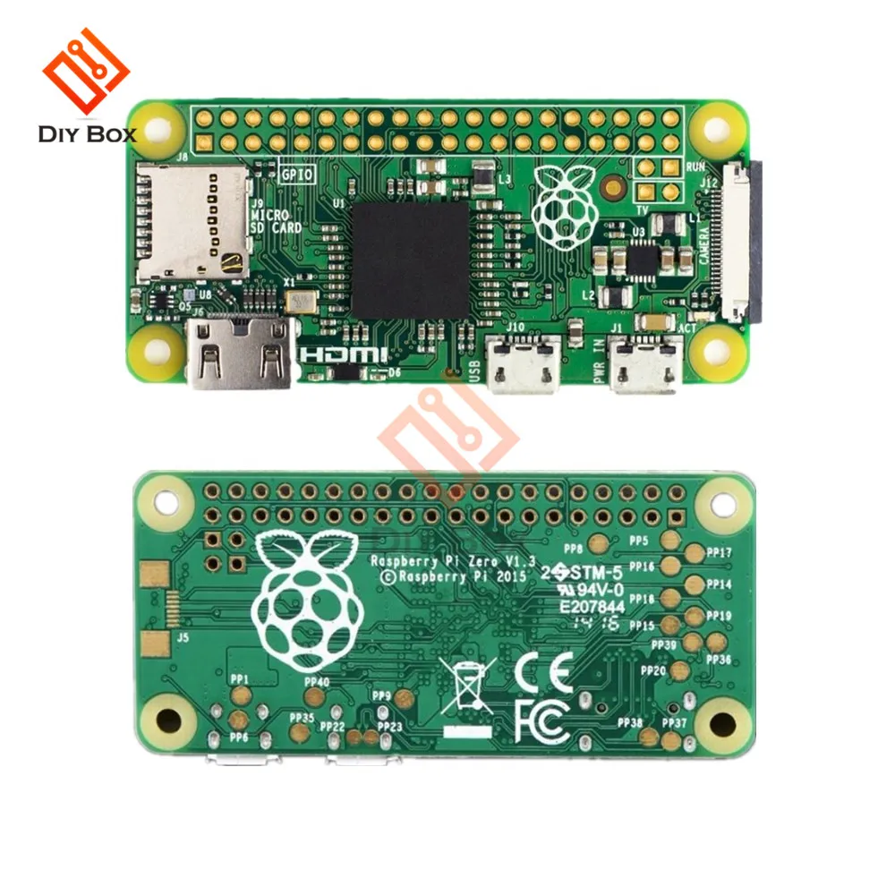 

Original 1GHz CPU 512MB RAM Raspberry Pi Zero V 1.3 With Camera Connector Raspberry Pi0 Board Version Support Micro-SD Micro USB Mini-HDMI New Version V1.3 Camera Connectors