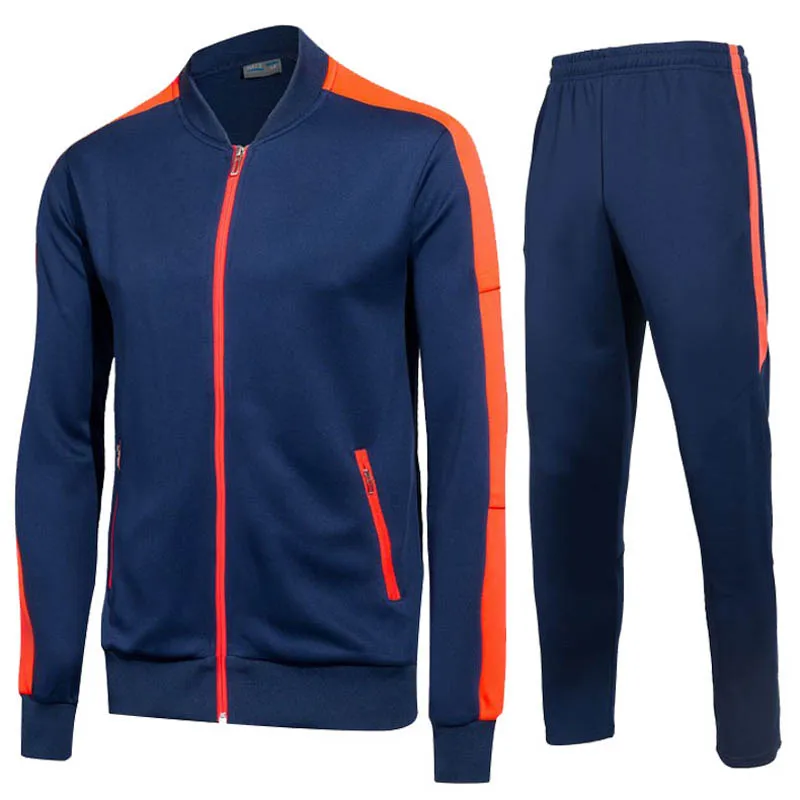 Autumn and winter men women soccer jerseys long sleeved football jacket