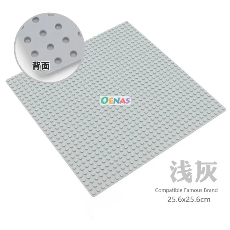 DIY 9 Colors 3232 Dots Base Plate For Small Bricks Baseplate Board Compatible LegoING Figures Building Blocks Toys For Children (7)