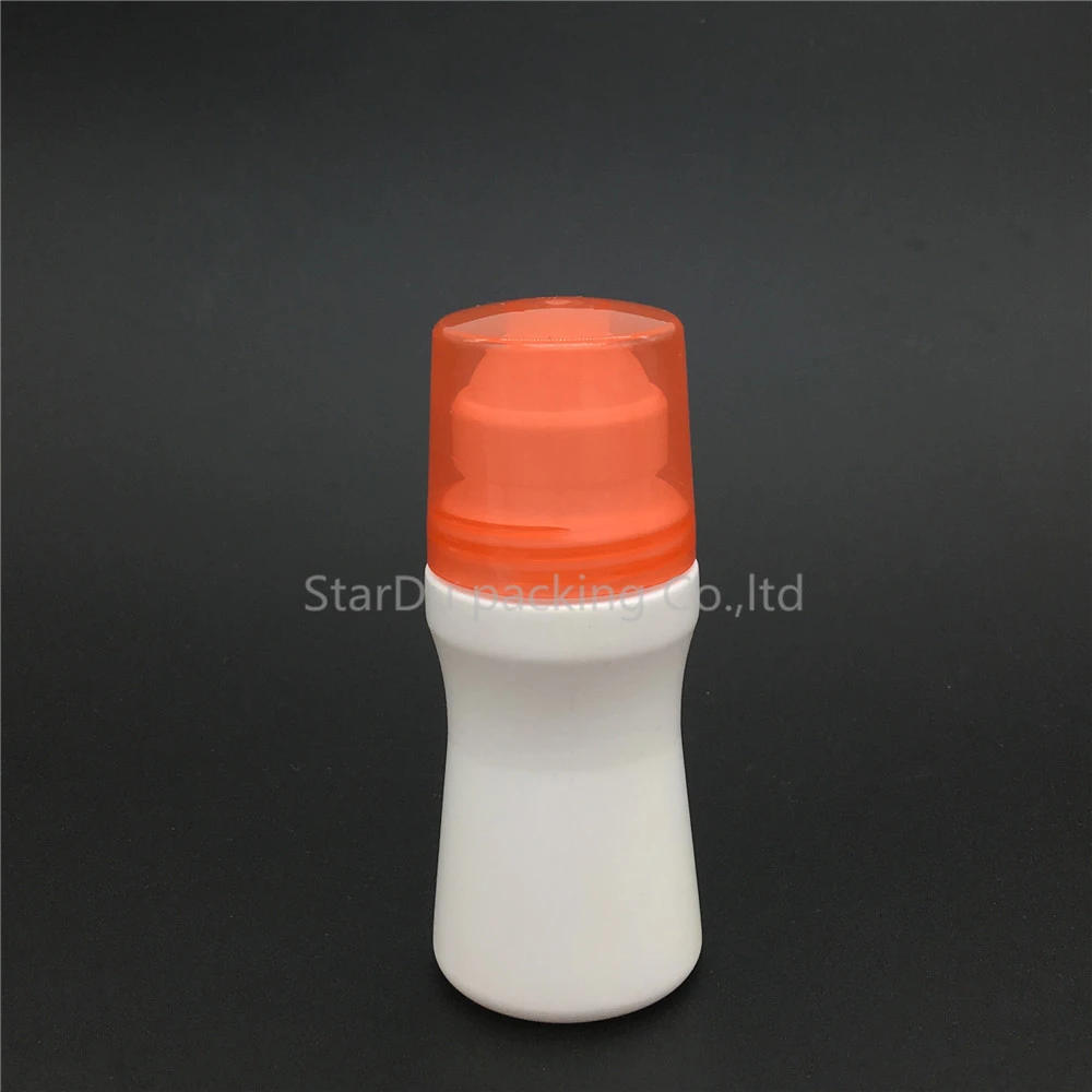 شحن مجاني 12 قطعة/الوحدة 40 ml لفة/ بكرة بلاستيكية على زجاجة ، PP مزيل العرق لفة على الحاويات ، زجاجة عطر مع الأسطوانة