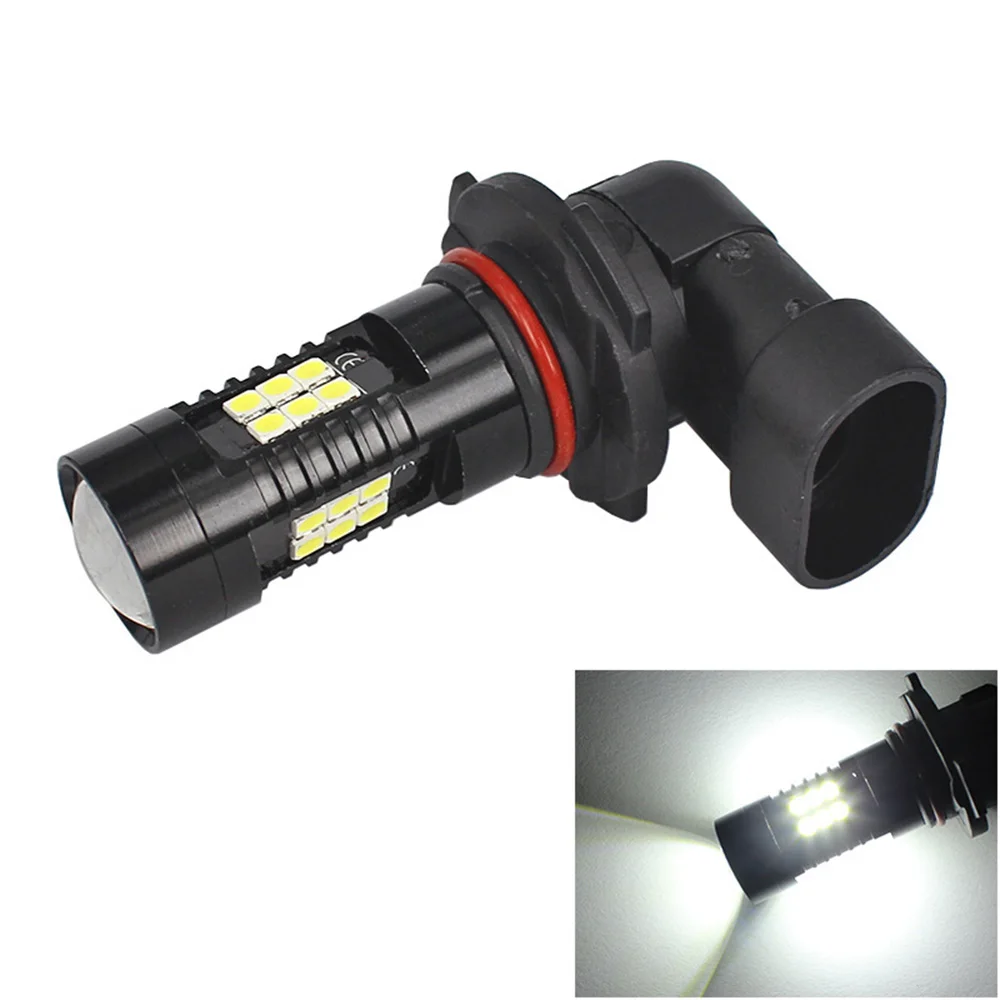 2 шт. 9005 9006 светодиодные лампы для противотуманных фар 3030SMD 1800LM 6000K белый вождение автомобиля ходовой огонь автоматические светодиоды светильник 12V 24V автомобильные аксессуары