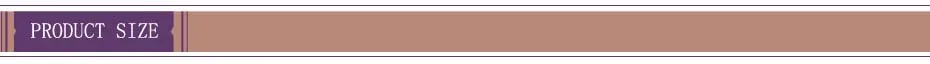 Products size