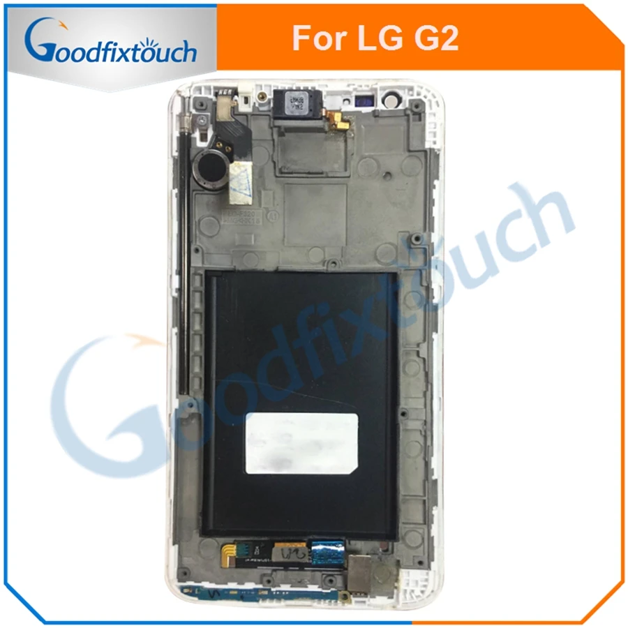 Для LG G2 D800 D802 ЖК-экран с фотографией рамкой Запасные части черный | Мобильные