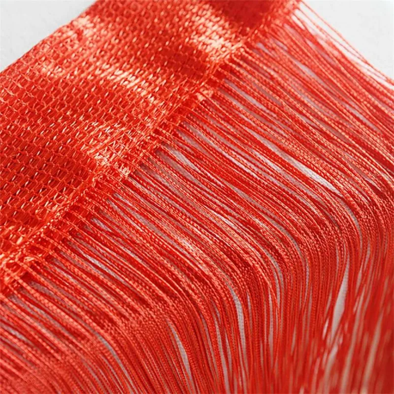String Curtains Patio Door Fly Screen Room Divider Door Window Fringe Curtains10