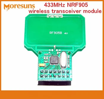 

Fast Free Ship 2PCS/LOT 433MHz NRF905 wireless transceiver module/433MHZ (PCB antenna compatible with PTR8000)