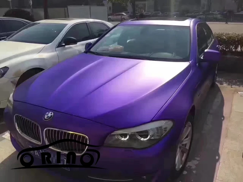 Matte Metallic Chrome Vinyl Film Wrap-3