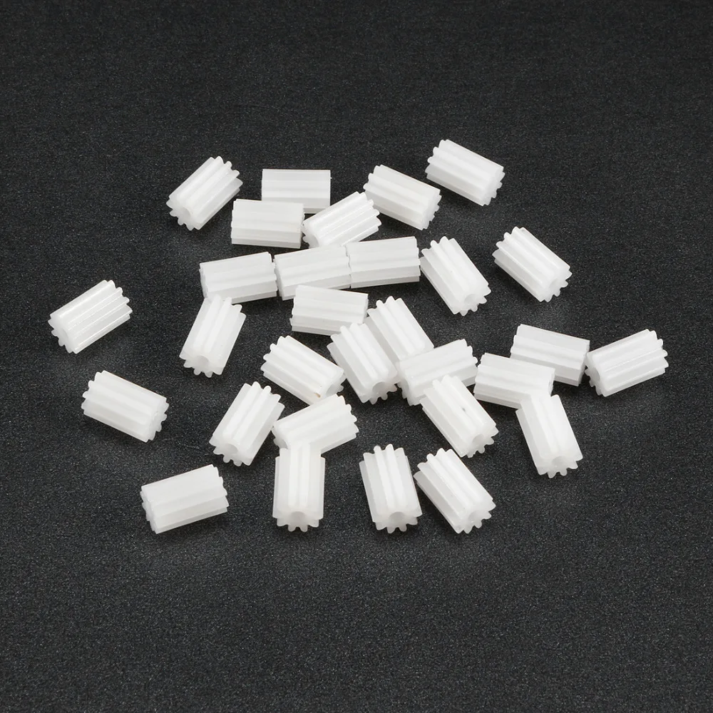 Uxcell 30Pcslot 102122A 10T 12 Teeth 2Mm Shaft Plastic Gear 9 X 6Mm 5 X 7Mm For Diy Vehicl Robot Motor Toy Accessories huismerk kopen in de aanbieding Uxcell 30Pcslot 102122A 10T 12 Teeth 2Mm Shaft Plastic Gear 9 X 6Mm 5 X 7Mm For Diy Vehicl Robot Motor Toy Accessories huismerk kopen in de aanbieding