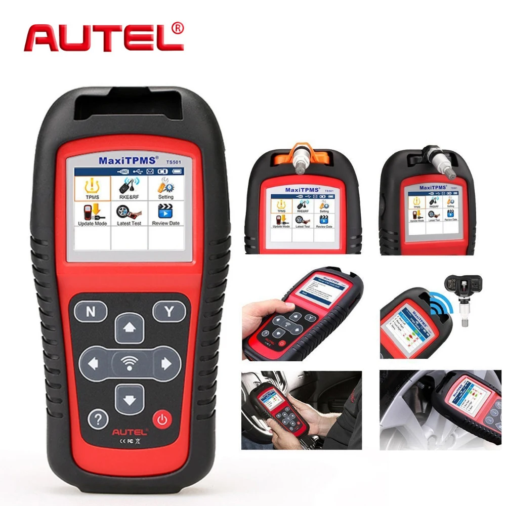 AUTEL Tire Pressure Tool MaxiTPMS TS501 TPMS Sensors Car Diagnostic