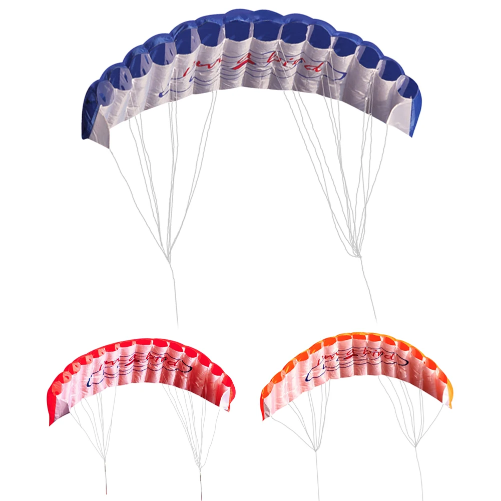 

1Pcs Outdoor Fun Double Line Kite Rainbow 30m Two Lines Controled Sports Kite with Handle for Kids Adults toys for children