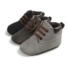 Babe Infant Toddler Soft Soled Boots 5 Colors Newborn Baby Kids Boys Classic Handsome First Walkers Shoes S2