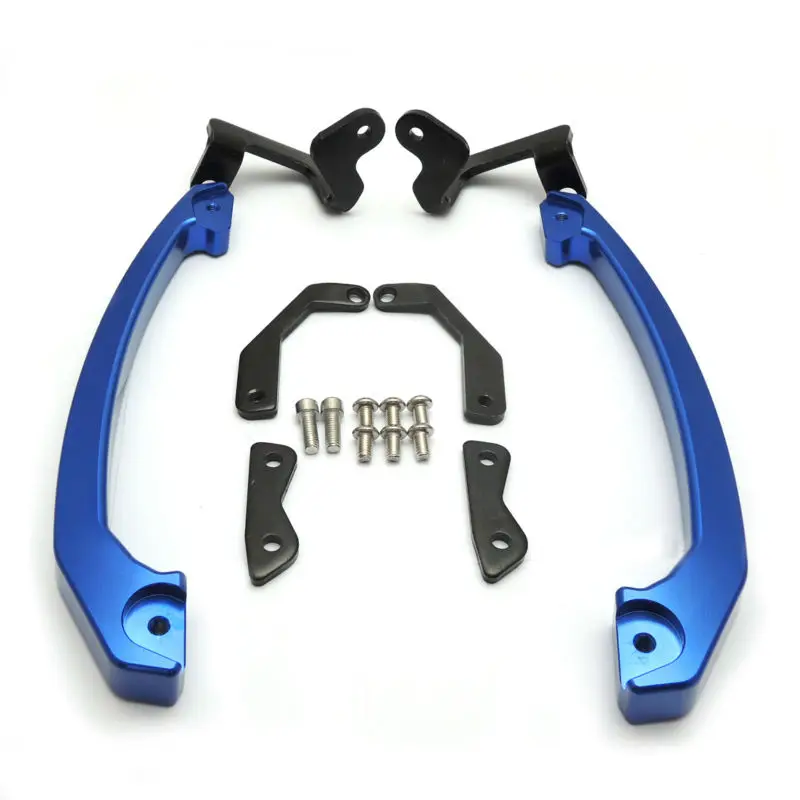 KEMiMOTO لياماها MT-07 MT07 MT 07 FZ07 اكسسوارات CNC الخلفية انتزاع القضبان الركاب مقعد اليد شريط السكك الحديدية مقبض 2014 2015 2016 2017