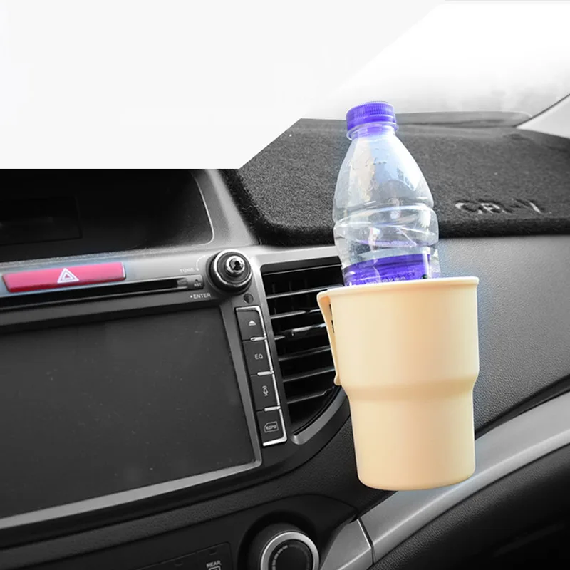 Универсальный автомобильный Органайзер на вентиляционное отверстие, черный чехол для межкомнатных дверей с креплением на зажиме, коробка для хранения для мобильного телефона, напитков