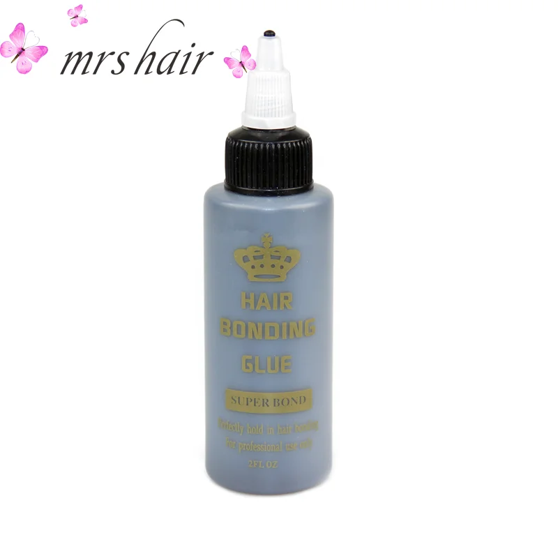 White Virgin Hair Weft Bonding Glue Adhesives 2oz Adhesives Glue Hair Wefted Bond Adhesives For Salon Professional Use Only