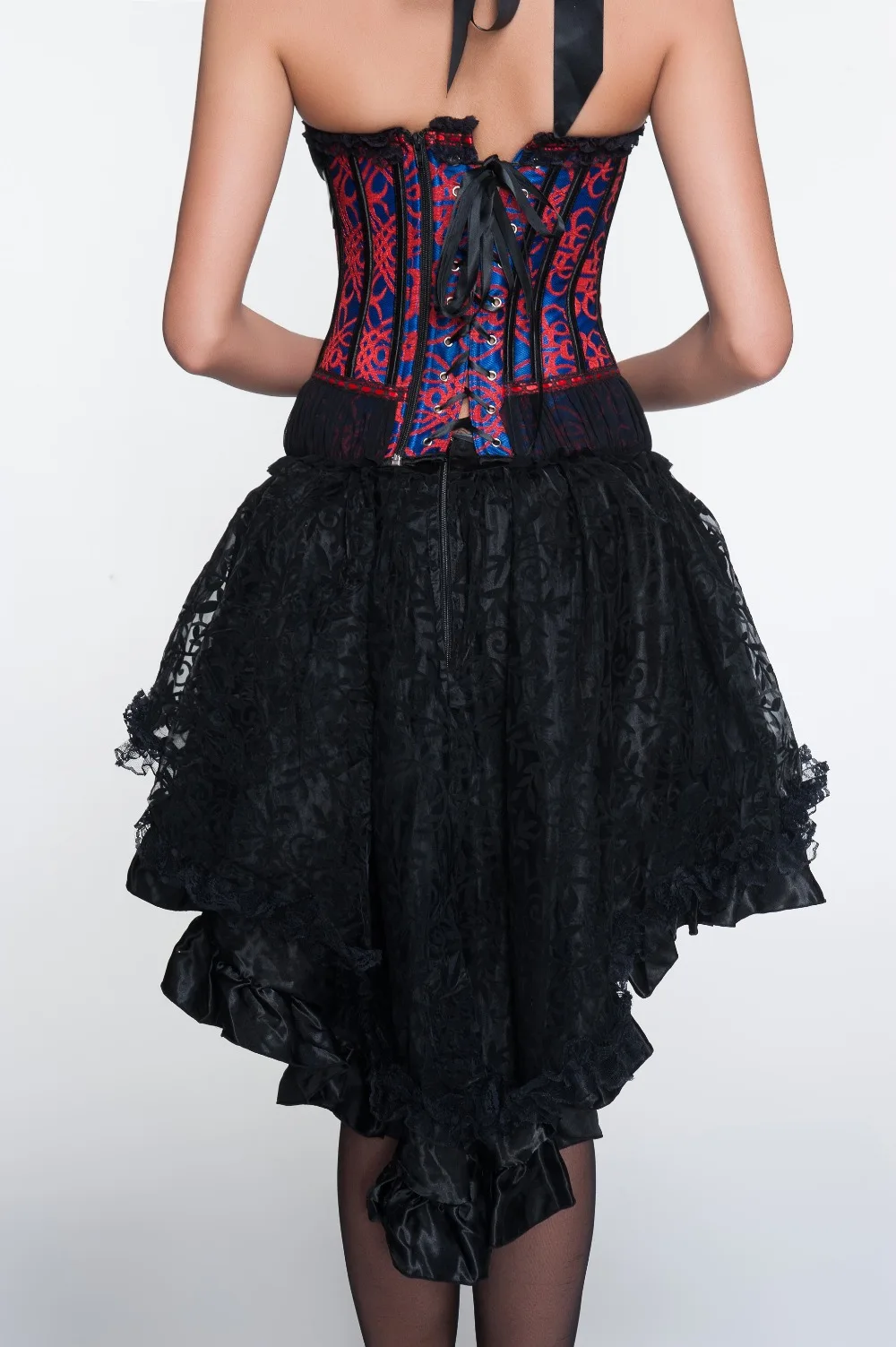8123red corset+7056dress-3