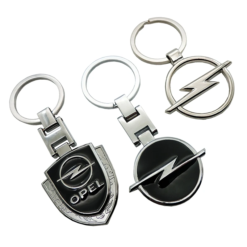 

for Opel Logo Hollow Out Keyring Key Rings Chain Pendant Keychain For Automobile Badge Brands Emblem Marks Chaveiro car styling