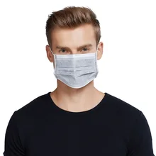 Одноразовая n95 Пылезащитная Нетканая маска для лица четырехслойная активированная угольная маска