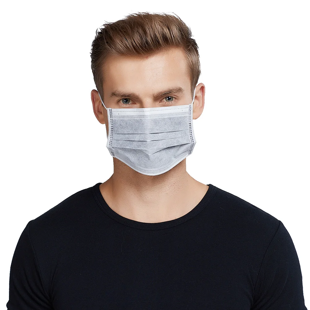 

Disposable n95 dust Non-woven face mask Four-layer activated carbon mask