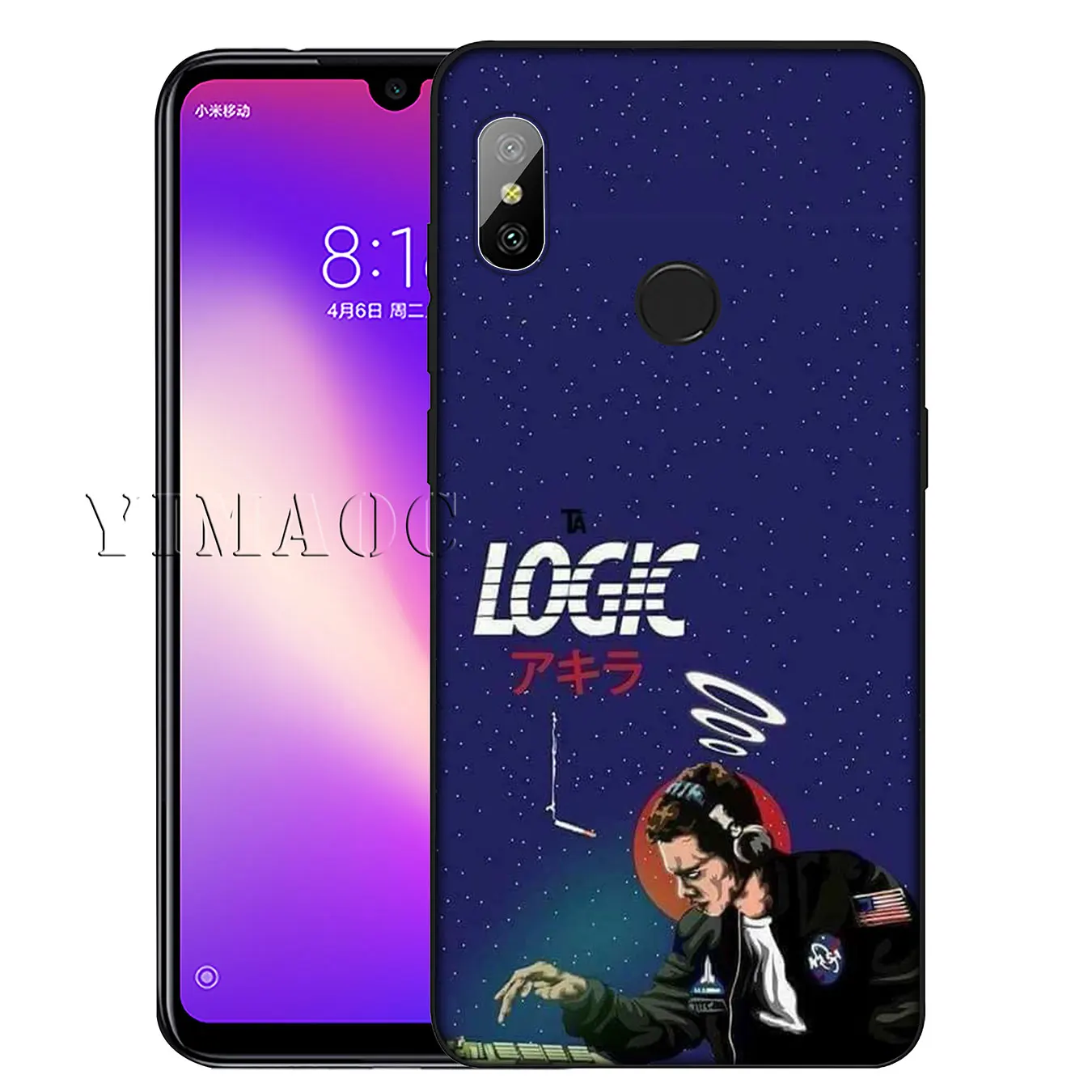 YIMAOC Logic pop Мягкий силиконовый чехол для телефона Xiaomi Redmi K30 K20 8A 7A 6A 5A S2 GO Note 8 8T 7 5 6 Pro