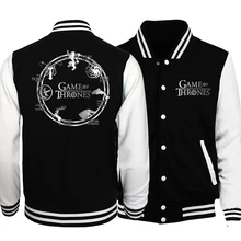 Игра престолов мужская куртка Весна Осень толстовки хип хоп Уличная спортивный костюм брендовая одежда для мужчин и женщин толстовка mma