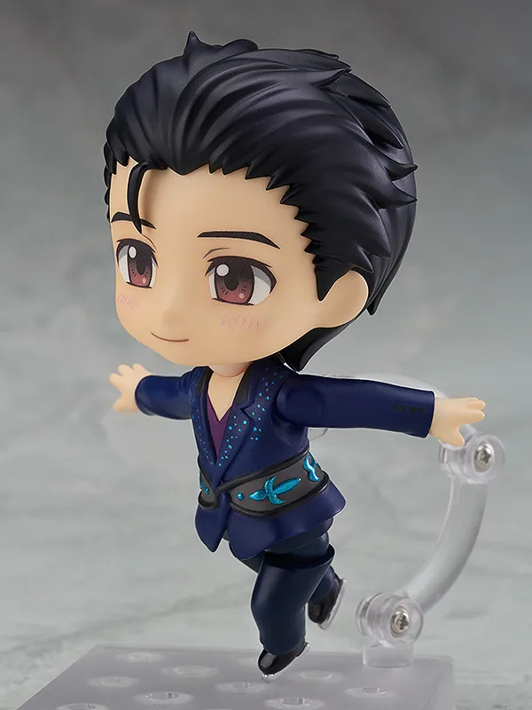 10 см YURI on ICE Nendoroid 762# кацуки Yuri аниме мультфильм фигурка ПВХ игрушки Коллекционные Фигурки для друзей подарки