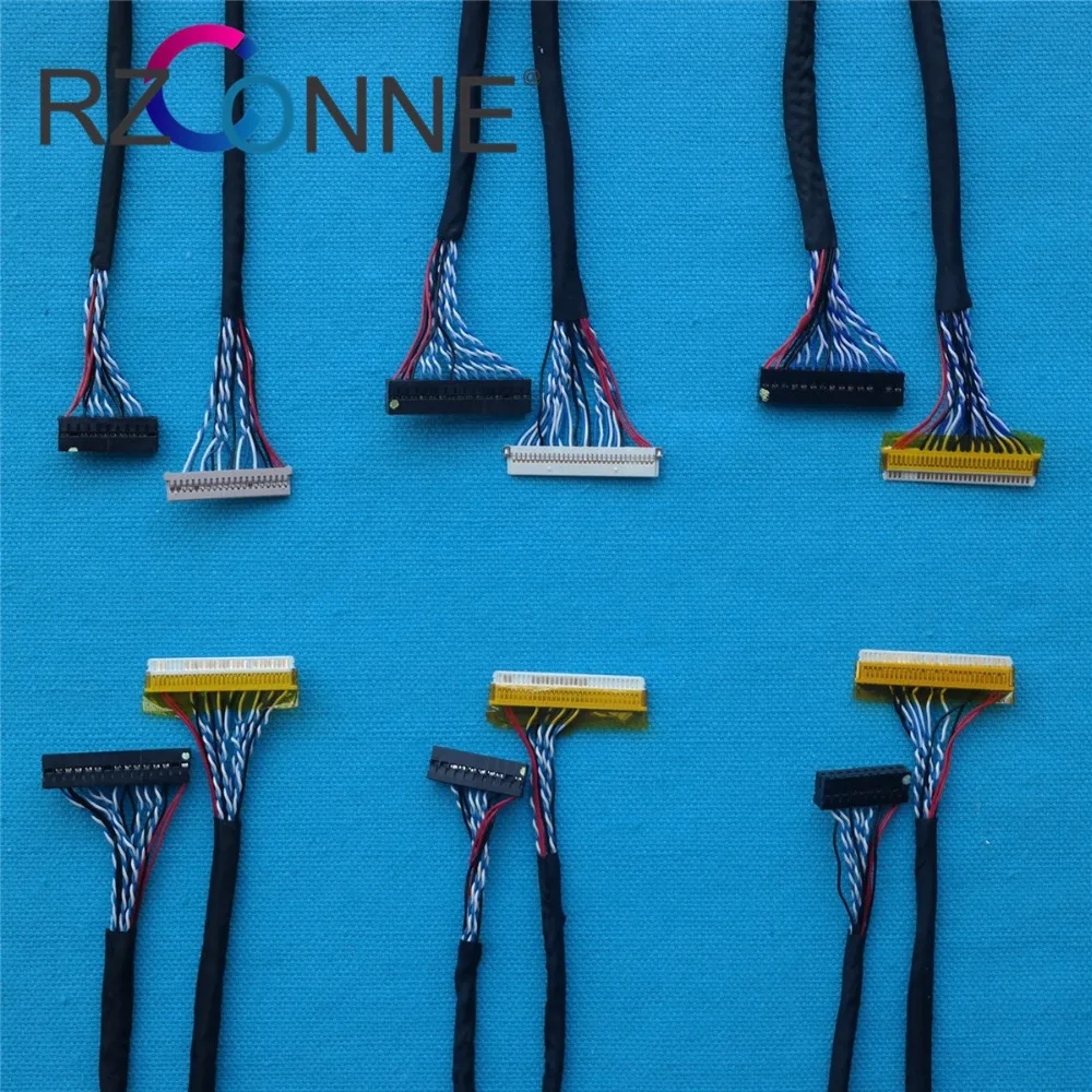 Универсальный кабель LVDS 40pin 30pin 20pin для контроллера светодиодный с поддержкой