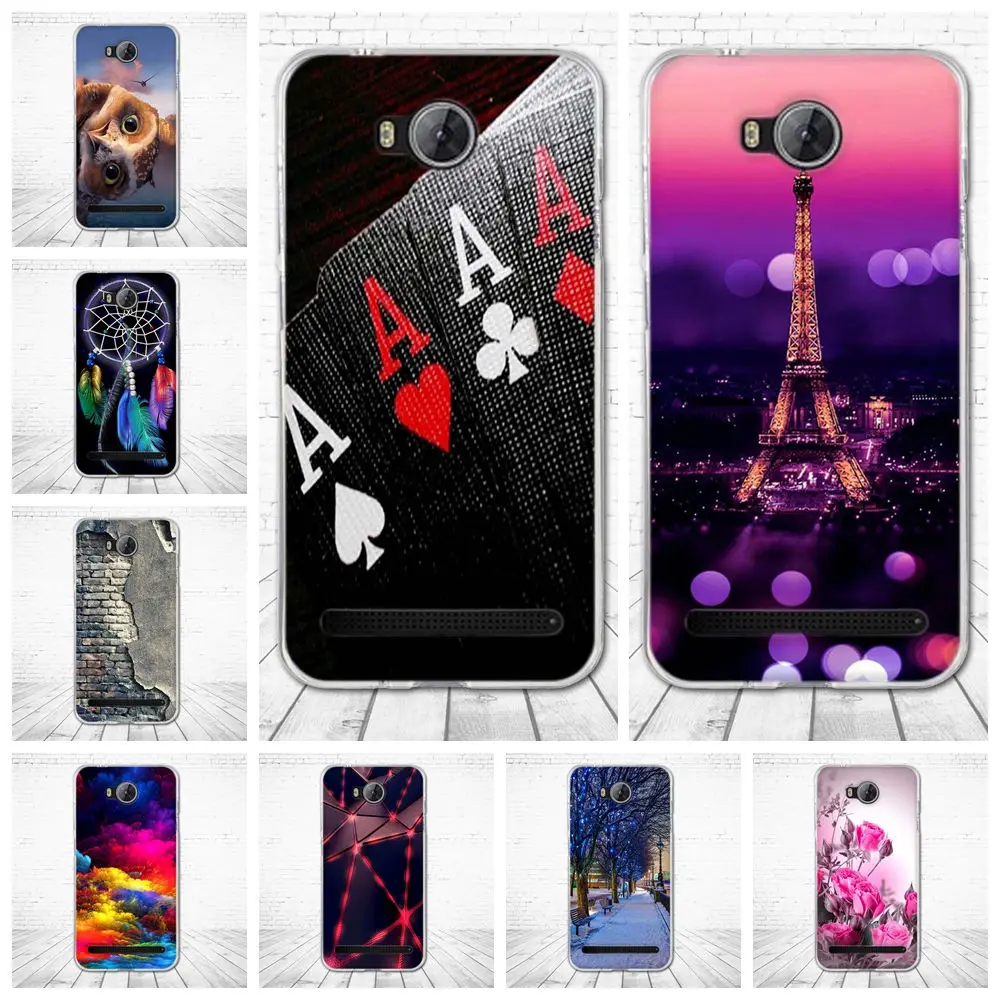 For Huawei Y3 II Case Soft Silicone TPU Back Cover 3D Cute Capa FOR ...